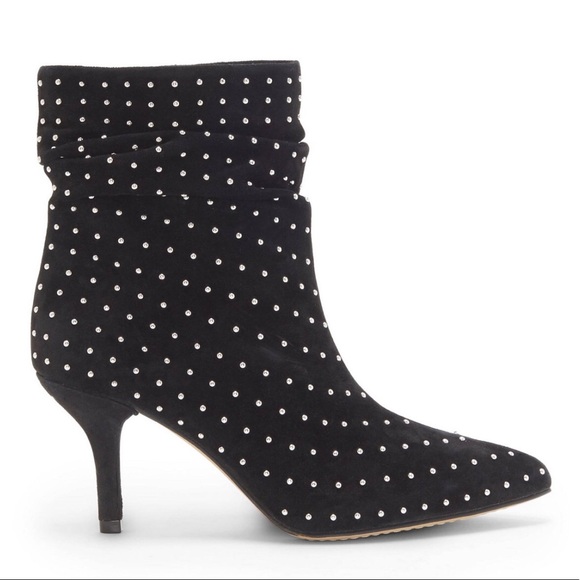 VINCE CAMUTO ABRIANNIE STUDDED SLOUCH BOOTIE - Picture 7 of 7